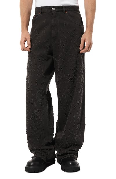 Джинсы MM6 черного цвета по цене 65950 руб., арт. S62LB0117/S30863, фото 3 Джинсы MM6, арт. S62LB0117/S30863, фото 3