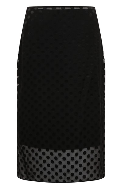 Женская юбка из шелка и вискозы GIVENCHY, арт. BW40U3/15NV