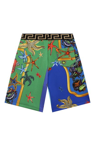 Хлопковые шорты VERSACE, арт. 1000124/1A00414/8A-14A, фото 2