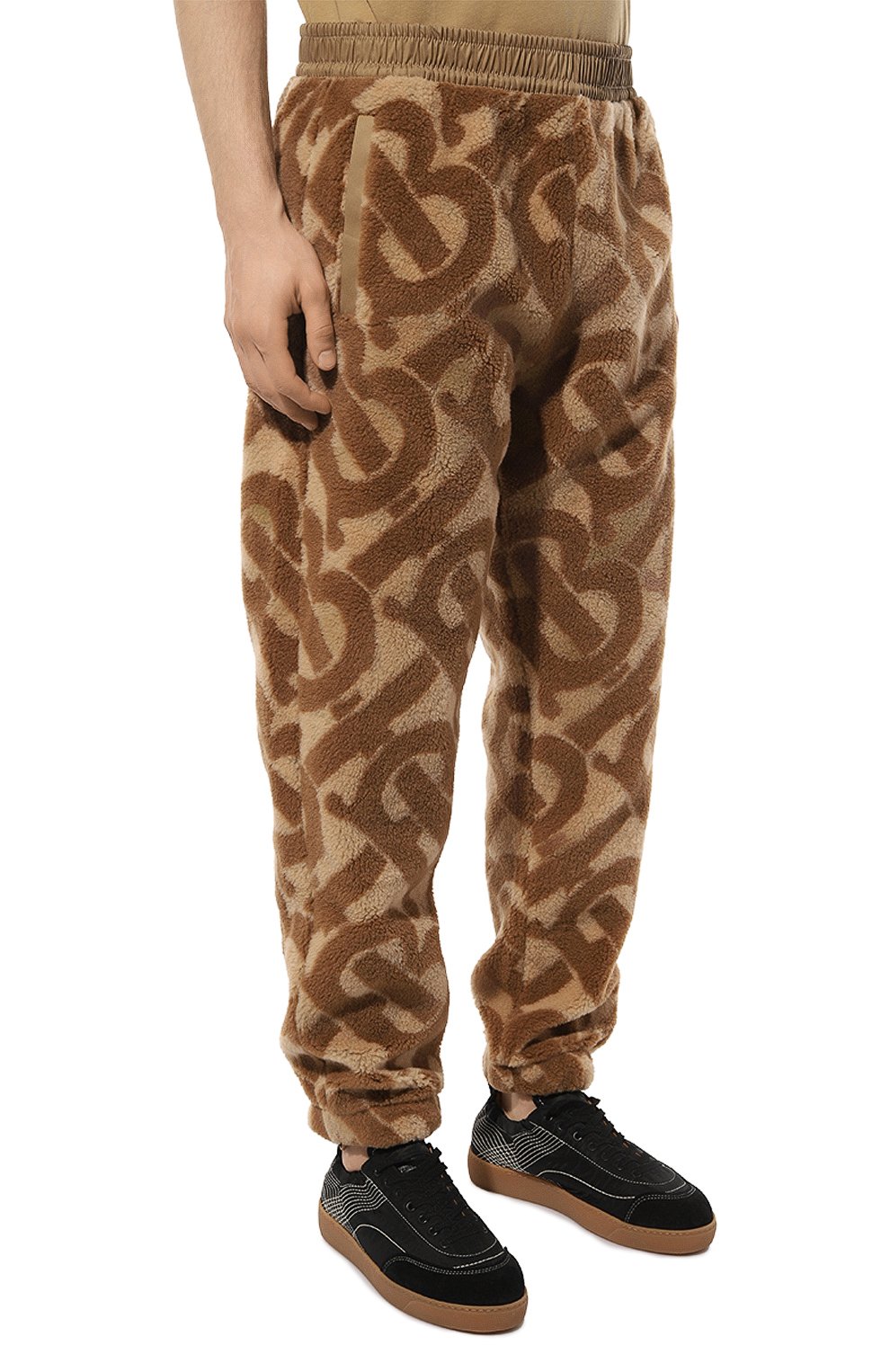 Джоггеры BURBERRY бежевого цвета по цене 87100 руб., арт. 8058388, фото 3 Джоггеры BURBERRY, арт. 8058388, фото 3