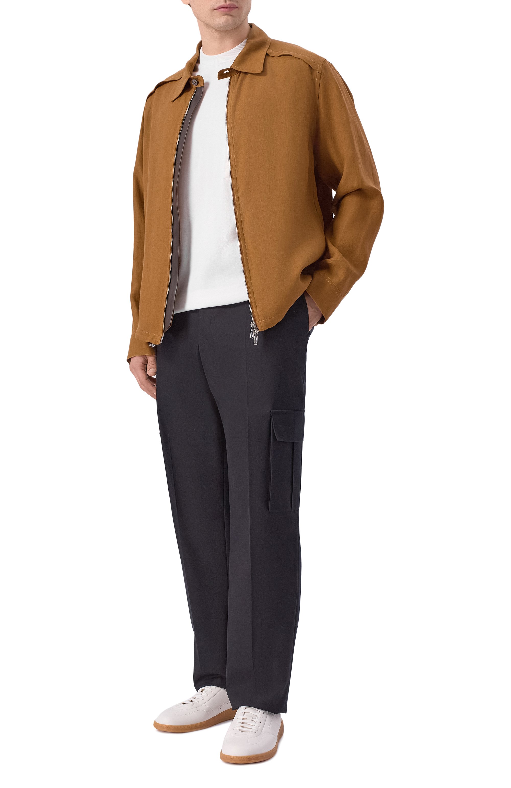 Хлопковая футболка MVST, арт. M26.2PM.K040/Y005 KNIT SI/SWING, фото 2