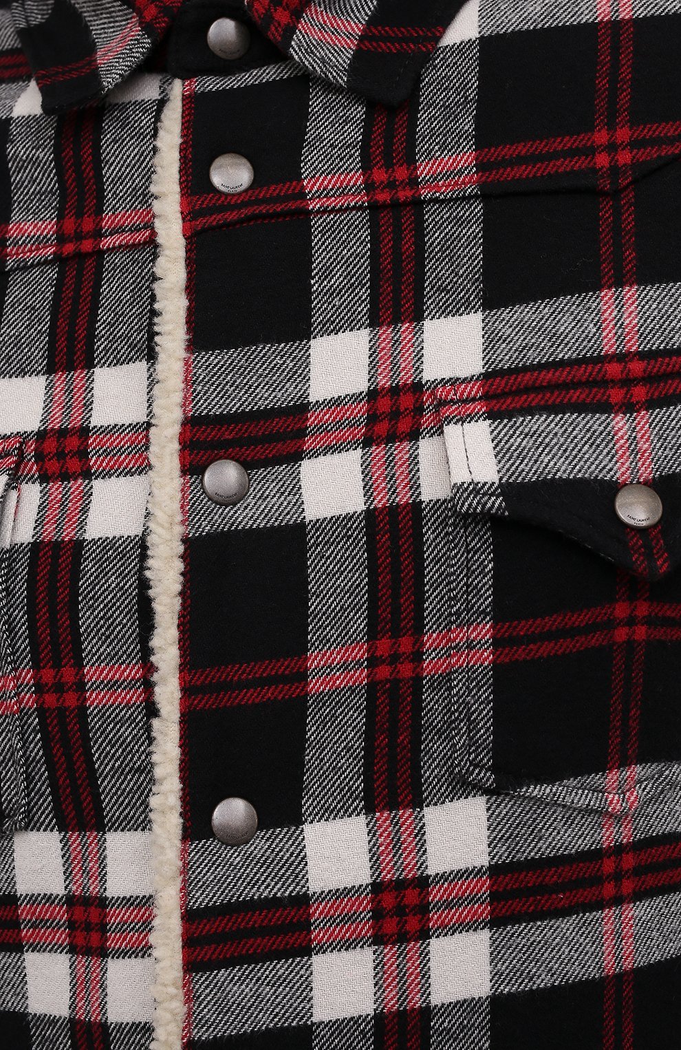 Утепленная куртка-рубашка SAINT LAURENT, арт. 668224/Y28VA, фото 5