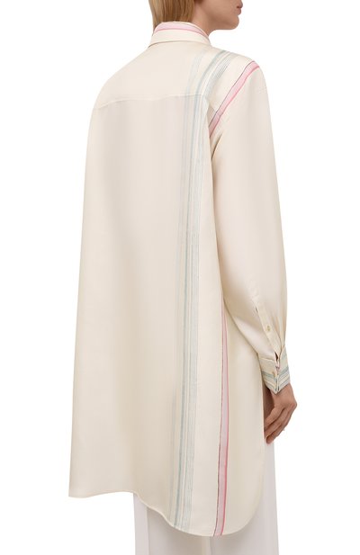 Шелковая рубашка LOEWE, арт. S359337XDY, фото 4