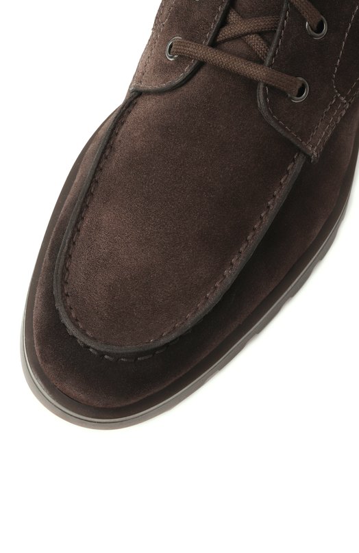 Замшевые ботинки Detroit Santoni MGDG18910DTRAGEX Коричневый  MGDG18910DTRAGEX Фото 7