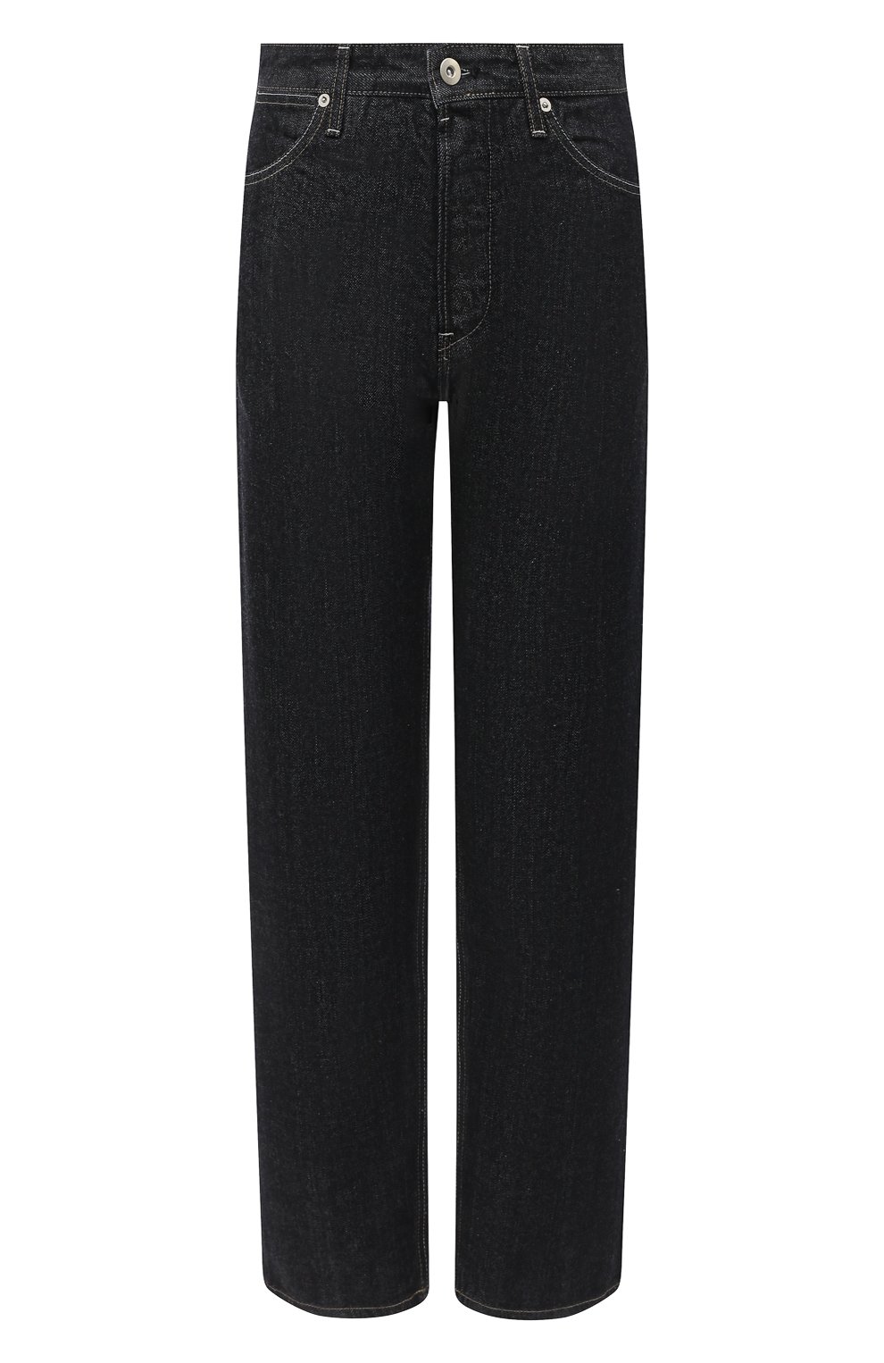 Джинсы JIL SANDER темно-синего цвета по цене 52700 руб., арт. JPPR663102-WR246200, фото 1 Джинсы JIL SANDER, арт. JPPR663102-WR246200, фото 1