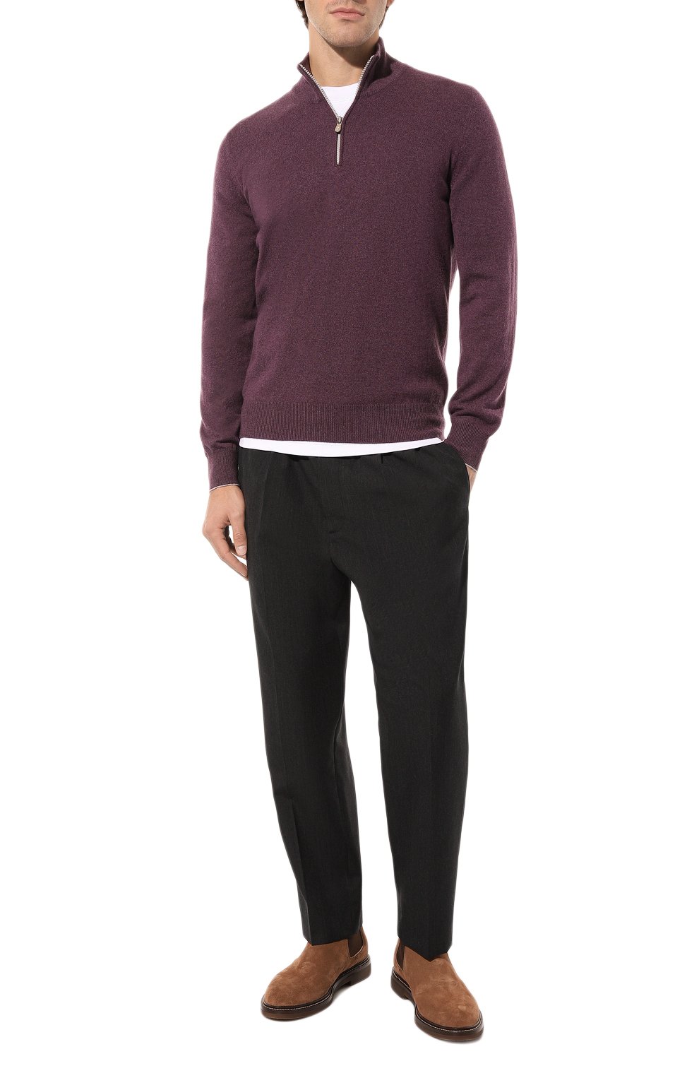 Кашемировый джемпер BRUNELLO CUCINELLI, арт. M2200B2212, фото 2