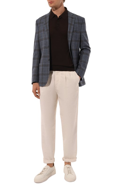 Шерстяной пиджак Corneliani 946002-9416216 Синий  946002-9416216 Фото 3