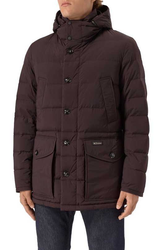 Пуховик Kiton UW2250V0440H04 Коричневый  UW2250V0440H04 Фото 3