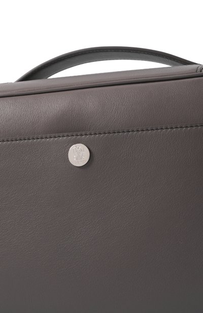 Несессер travel BRUNELLO CUCINELLI темно-коричневого цвета по цене 250500 руб., арт. MWZNBU441, фото 4 Несессер travel BRUNELLO CUCINELLI, арт. MWZNBU441, фото 4