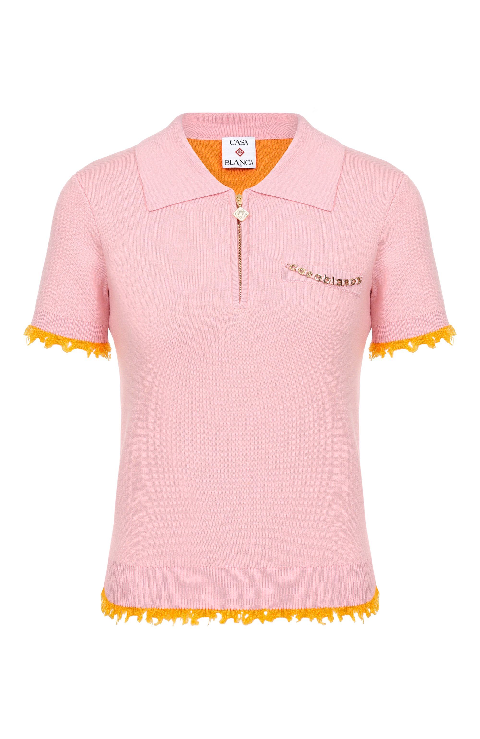 Шерстяное поло CASABLANCA, арт. W-SP26-KW-1225-01, фото 1