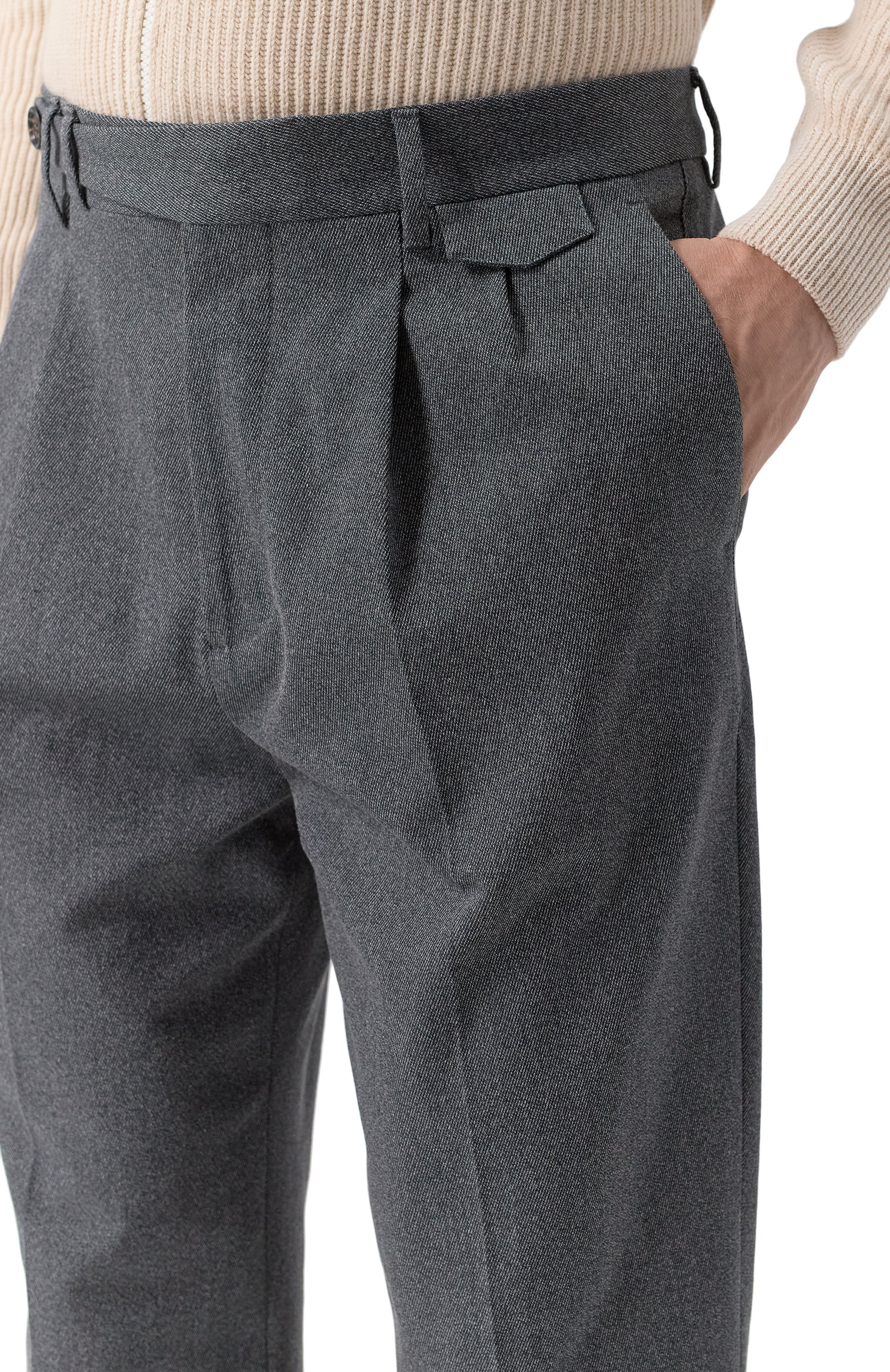 Хлопковые брюки BRUNELLO CUCINELLI, арт. ME263E1920, фото 5