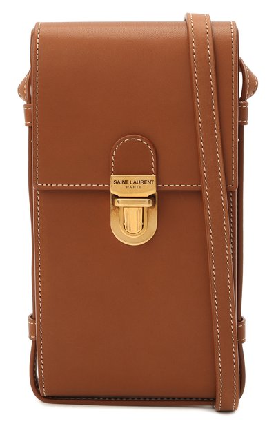 Кожаный футляр для телефона SAINT LAURENT, арт. 672272/BWR0W, фото 5