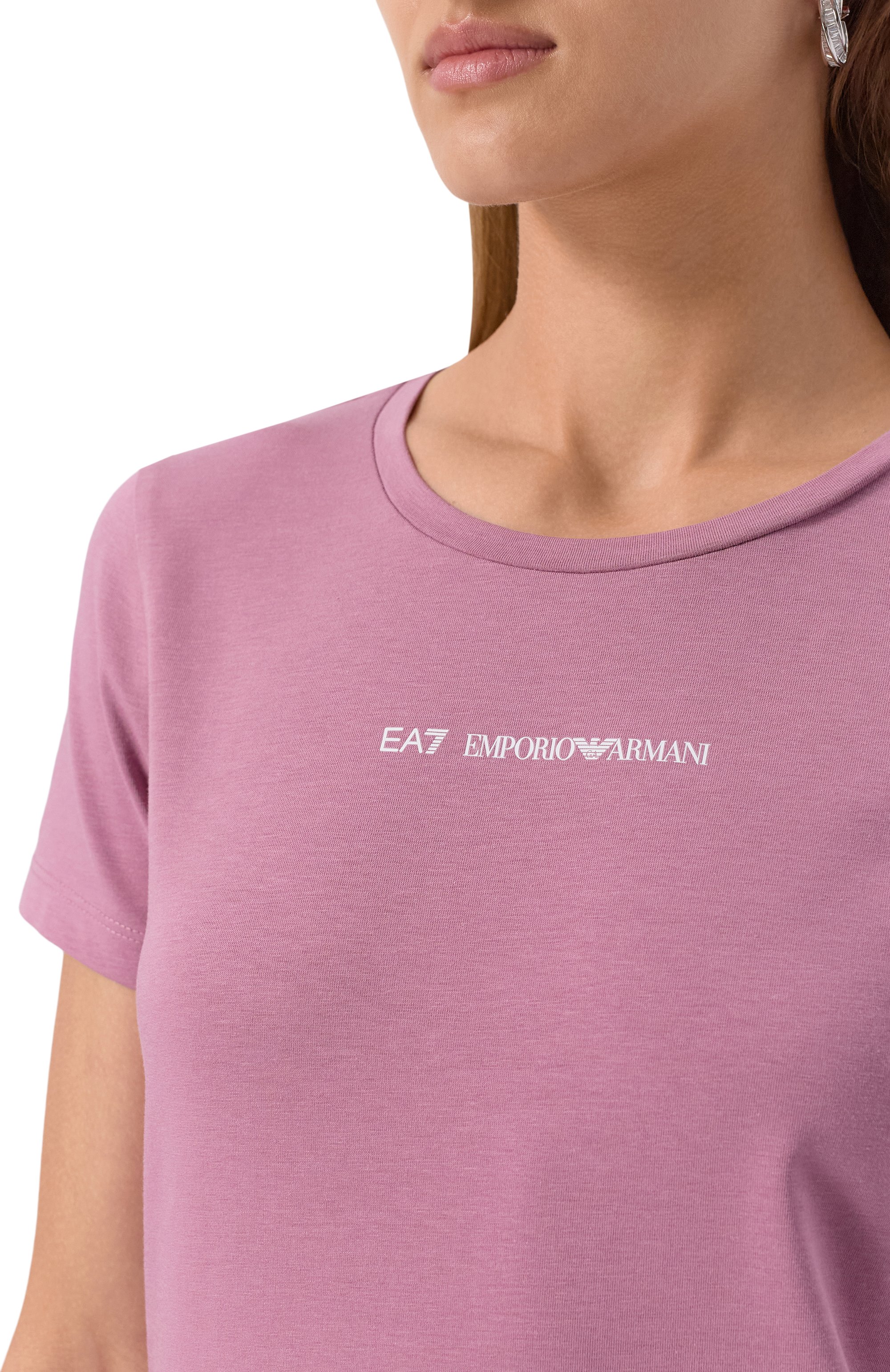 Хлопковая футболка EA7, арт. 7W000798/AF12115, фото 5