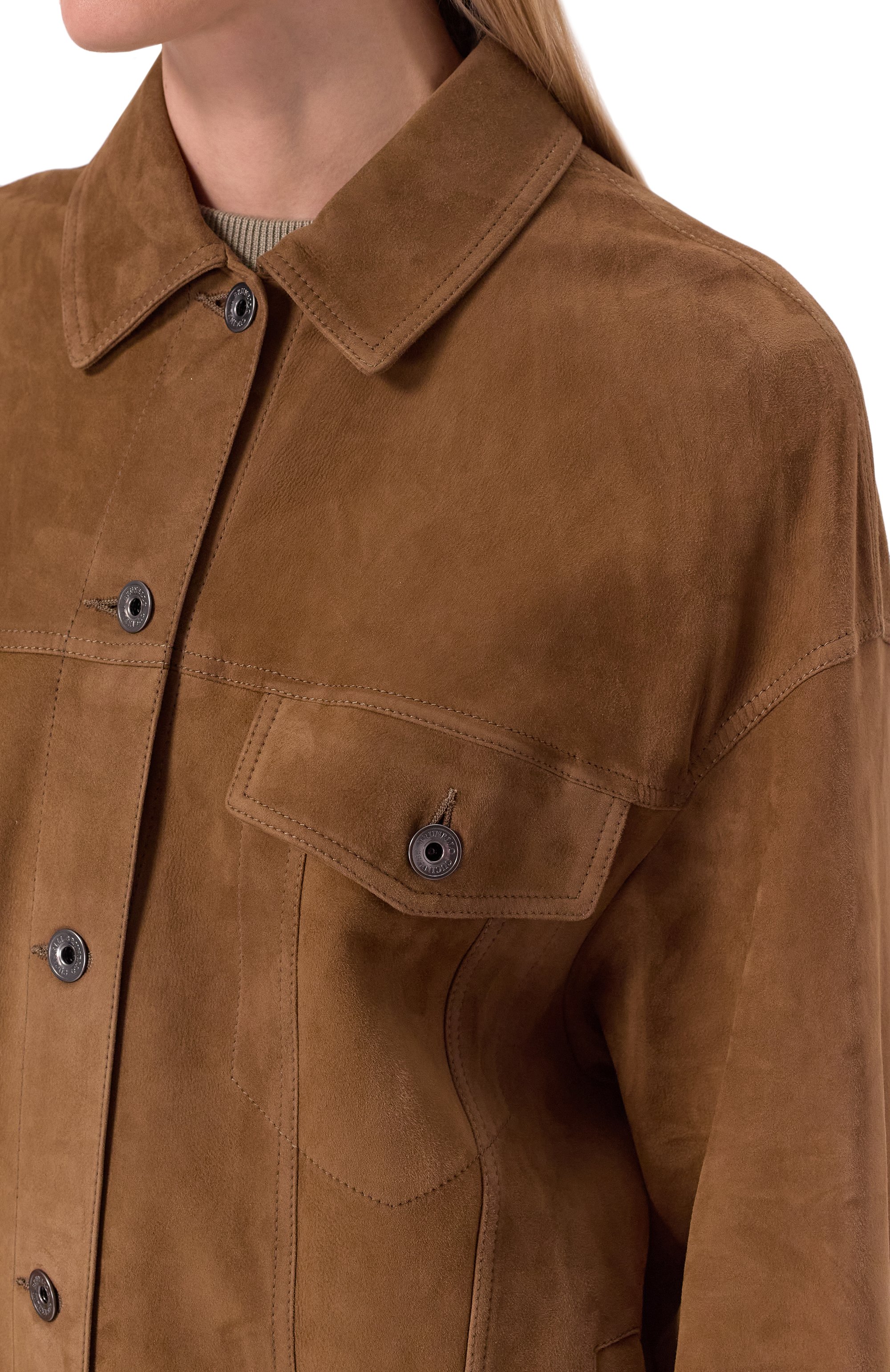 Замшевая куртка BRUNELLO CUCINELLI, арт. MPCAI7326, фото 5