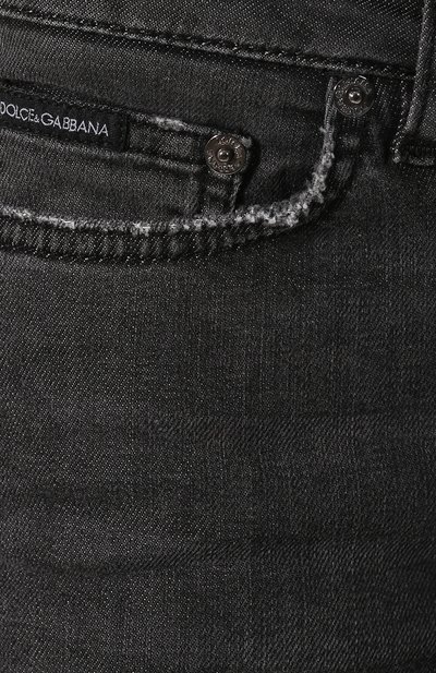 Джинсы DOLCE & GABBANA серого цвета по цене 69950 руб., арт. FTAH7D/G8AZ9, фото 5 Джинсы DOLCE & GABBANA, арт. FTAH7D/G8AZ9, фото 5