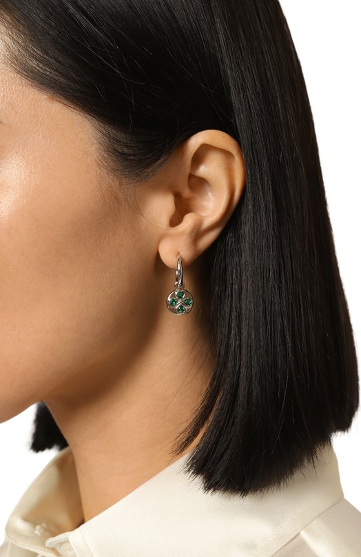 Серьги SSIL SS23FEC010WBFFFCG Серебряный  SS23FEC010WBFFFCG Фото 2