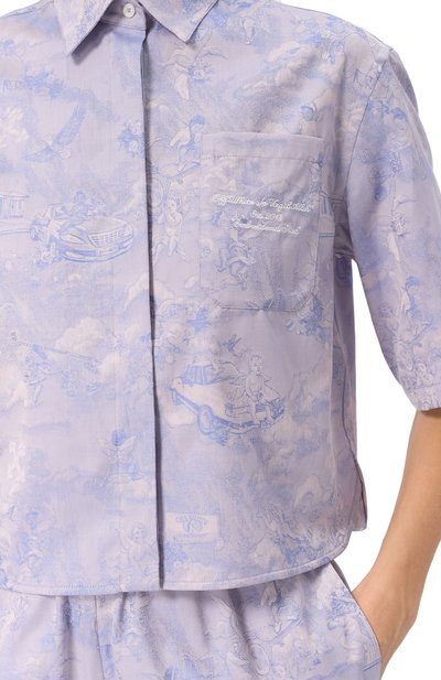 Хлопковая рубашка OFF-WHITE, арт. 0WGG006S25FAB0014201, фото 5