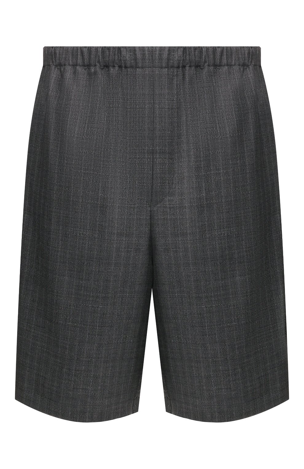 Шерстяные шорты BALENCIAGA серого цвета по цене 49200 руб., арт. 602336/TGT15, фото 1 Шерстяные шорты BALENCIAGA, арт. 602336/TGT15, фото 1