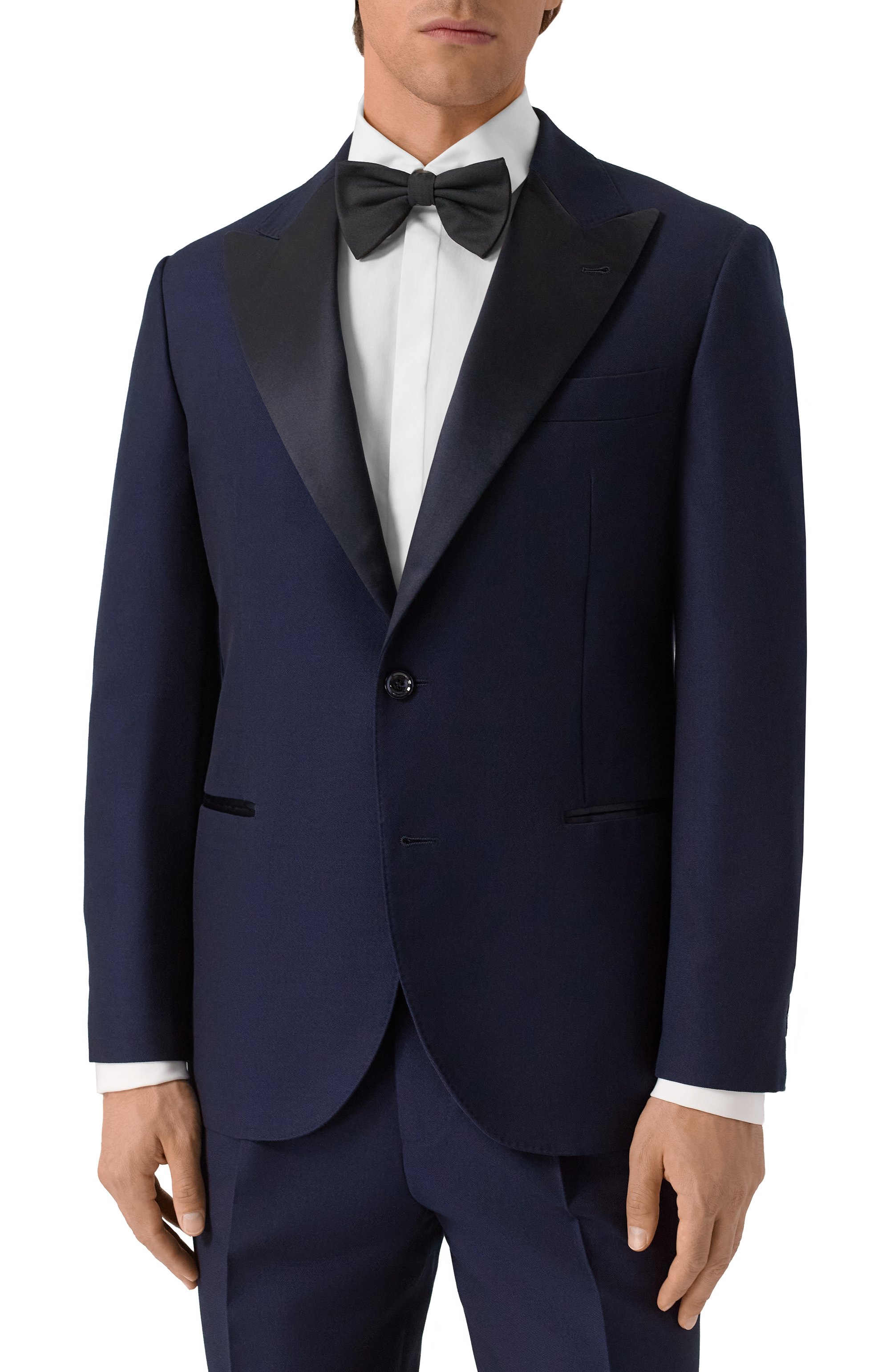 Смокинг из шелка и шерсти BRUNELLO CUCINELLI, арт. MY480AS19, фото 2