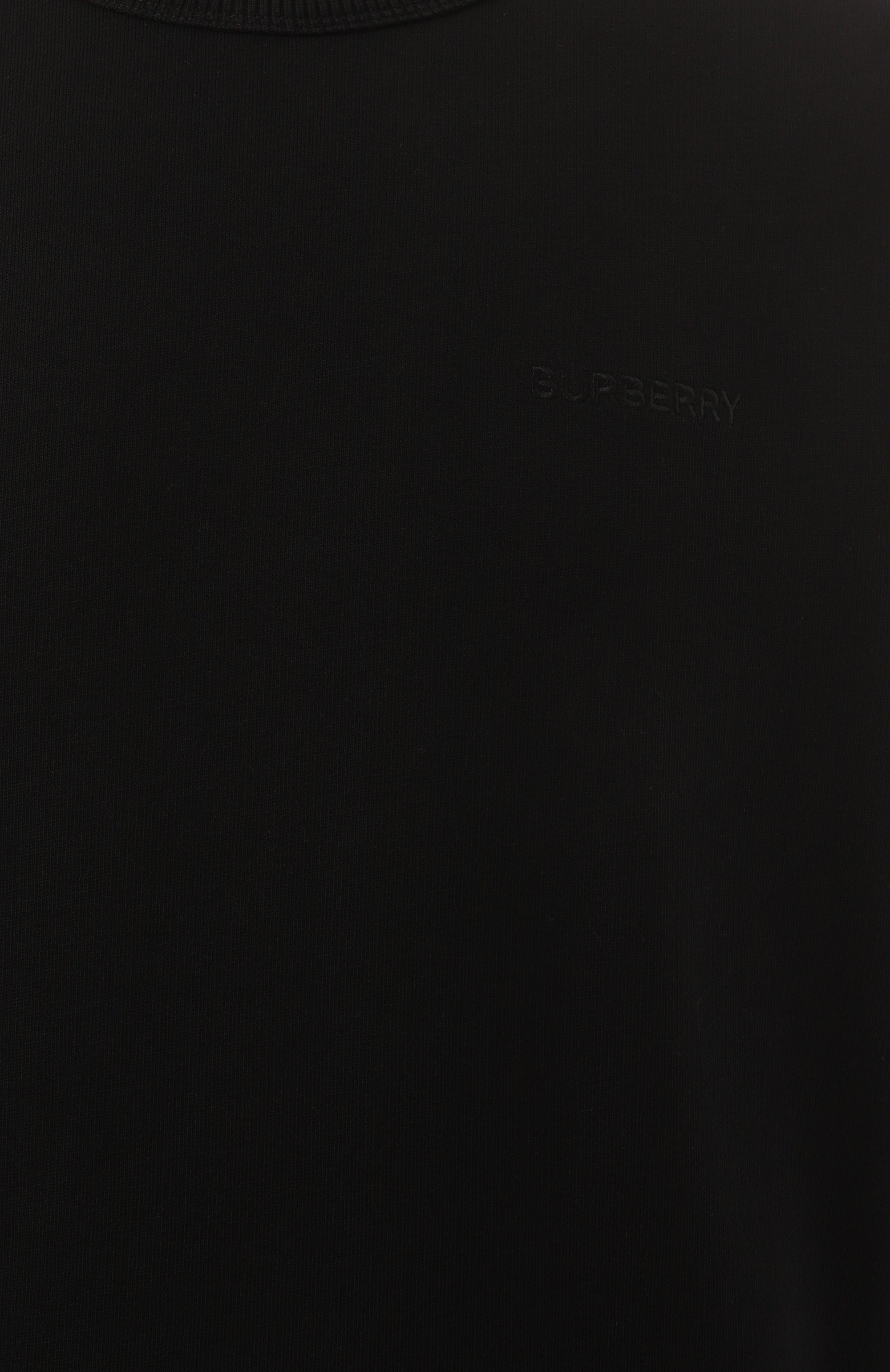 Хлопковый свитшот BURBERRY, арт. 8070680, фото 6