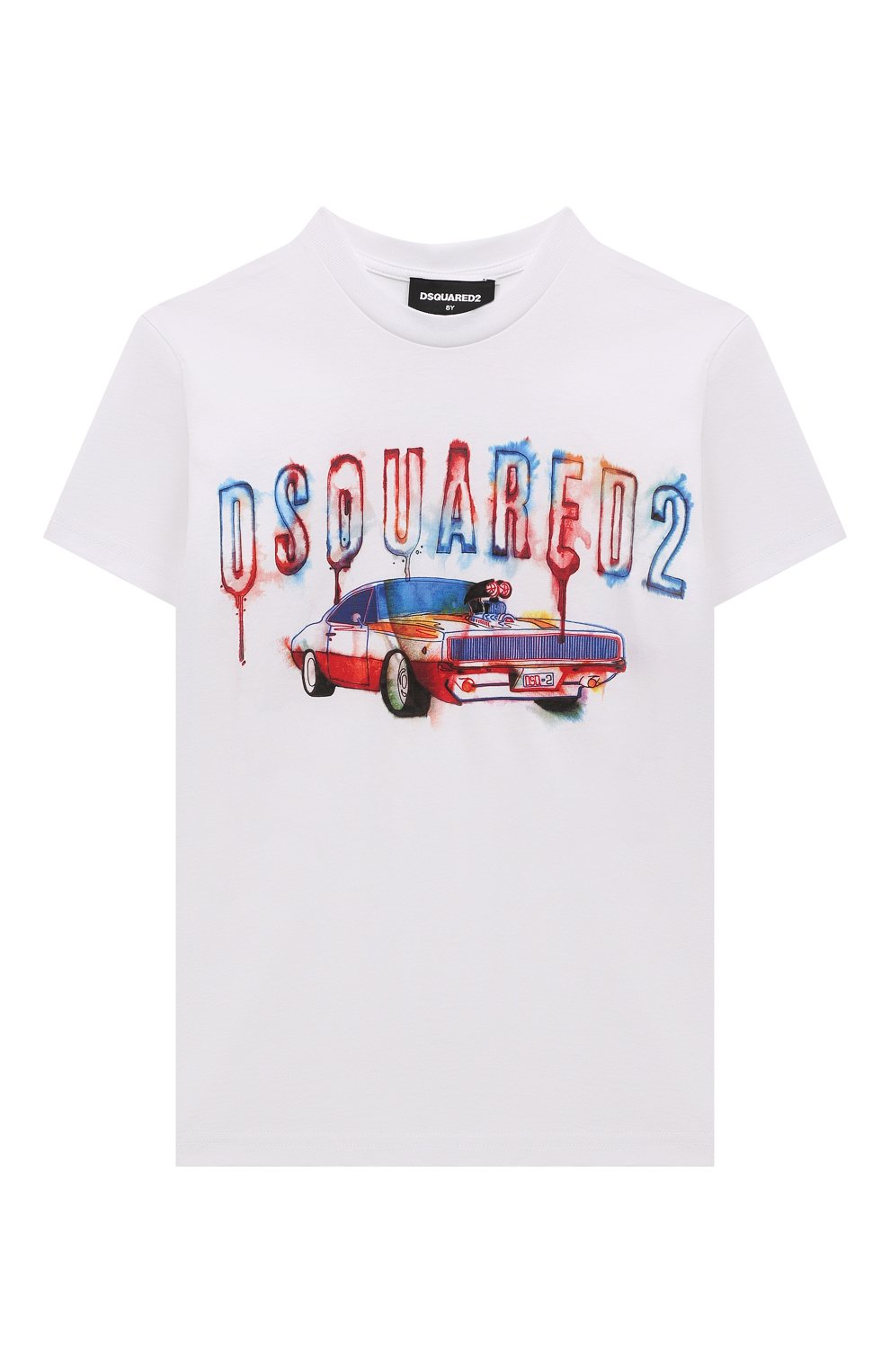 Хлопковая футболка DSQUARED2, арт. DQ1610/D00MM, фото 1