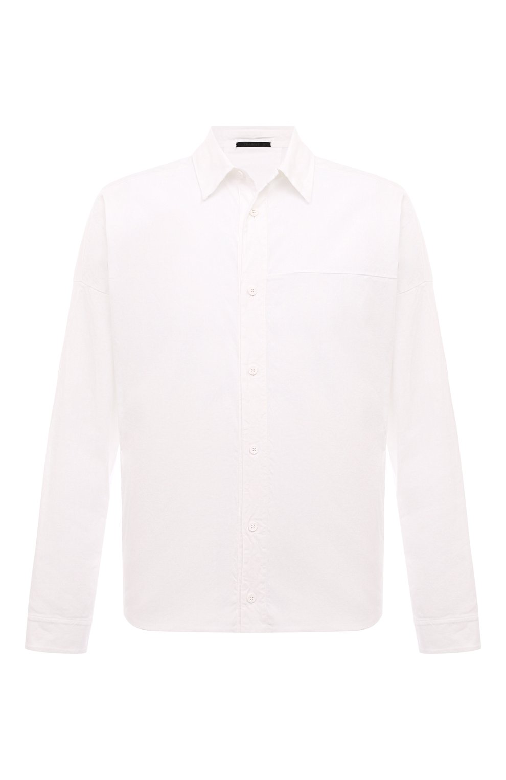 Рубашка из хлопка и льна TRANSIT белого цвета по цене 31950 руб., арт. CFUTRYU301, фото 1 Рубашка из хлопка и льна TRANSIT, арт. CFUTRYU301, фото 1