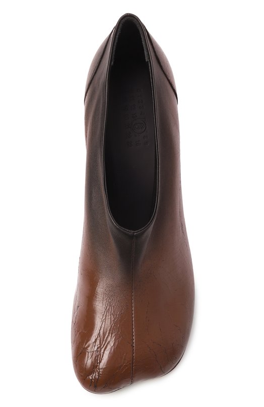 Кожаные туфли Anatomic MM6 S66WL0067/P7439 Коричневый  S66WL0067/P7439 Фото 6