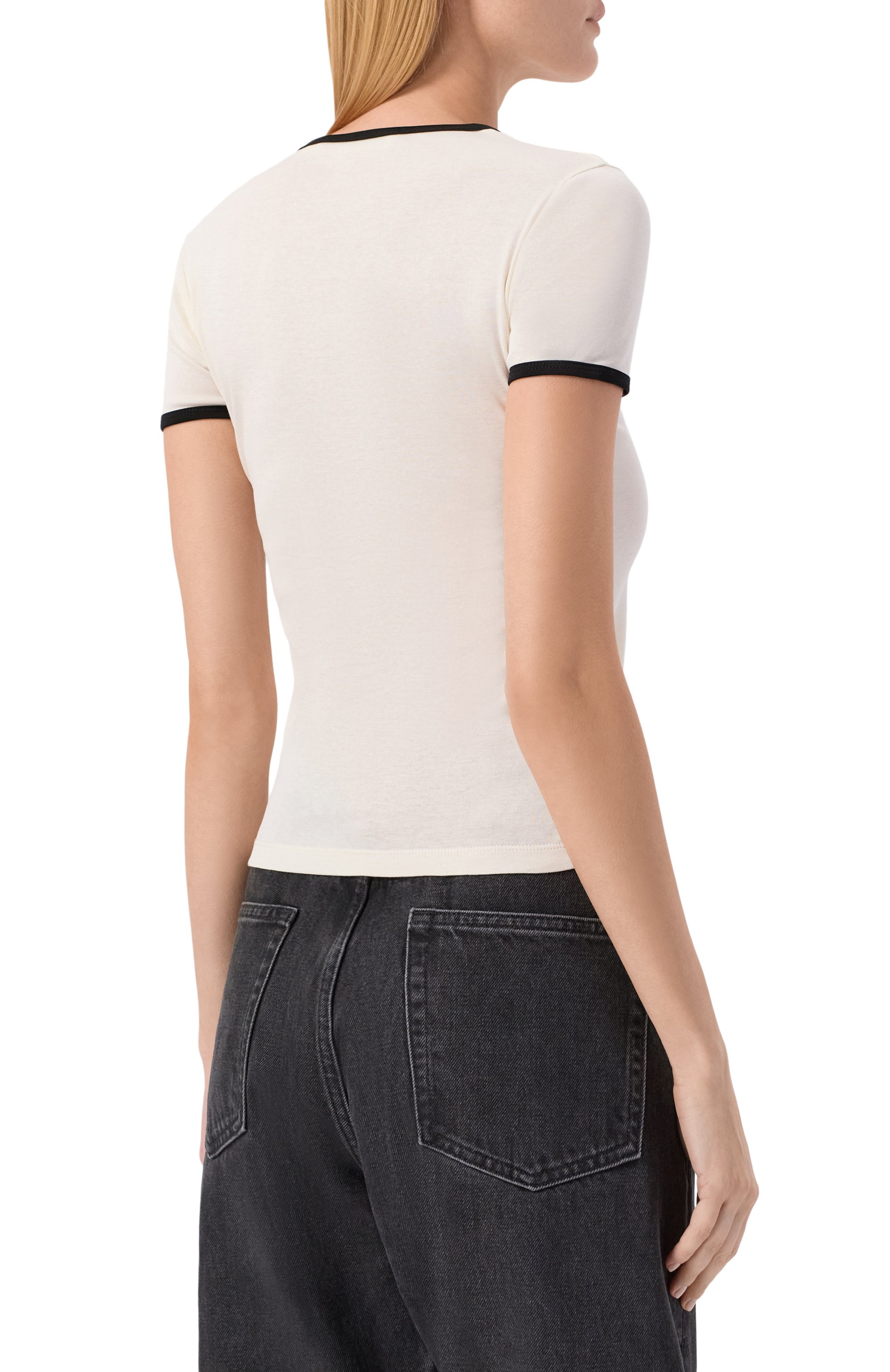 Хлопковая футболка AYA MUSE, арт. AMSS25147, фото 4