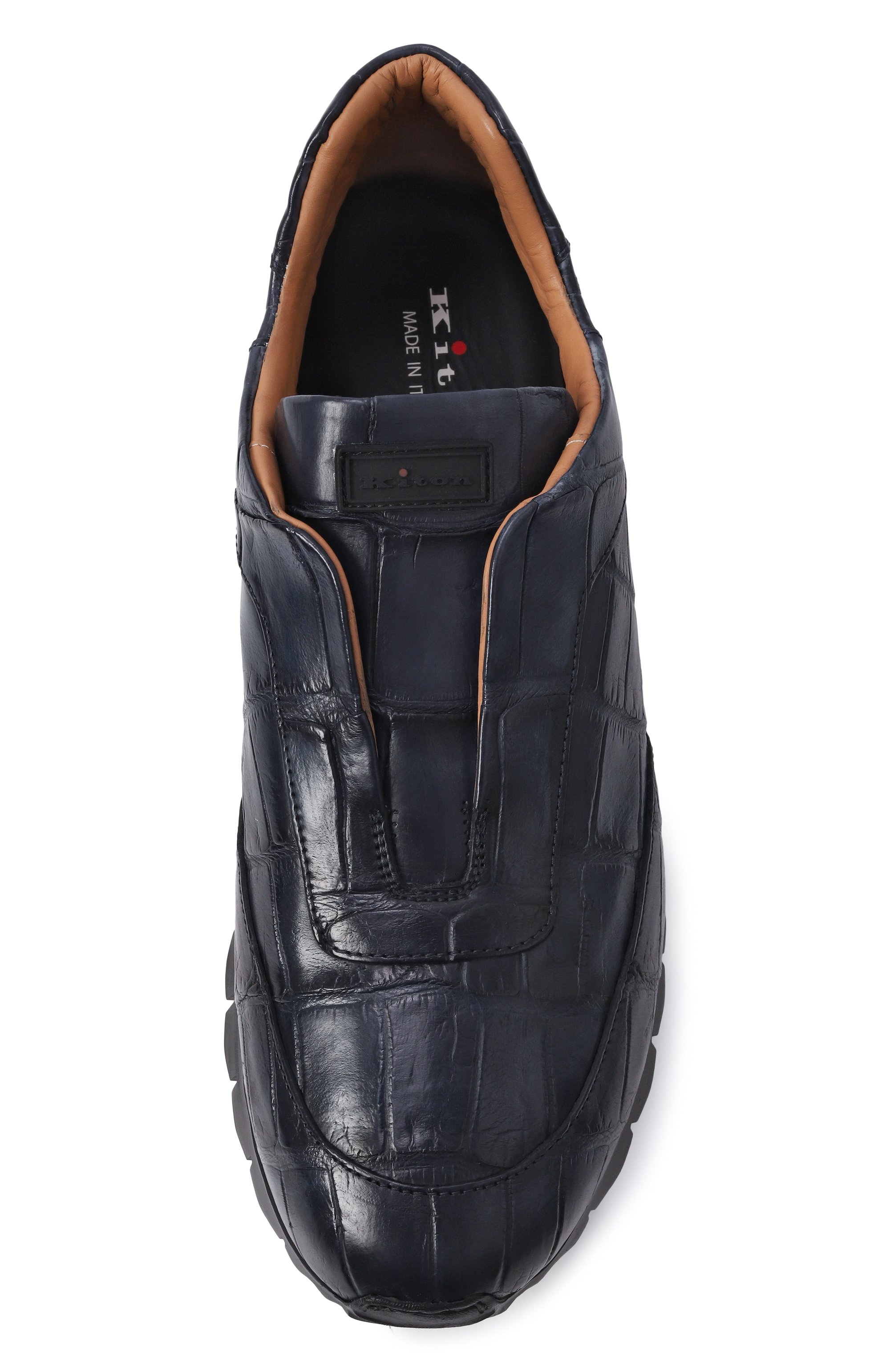 Кроссовки из кожи аллигатора KITON, арт. USSA107N0010210000, фото 6