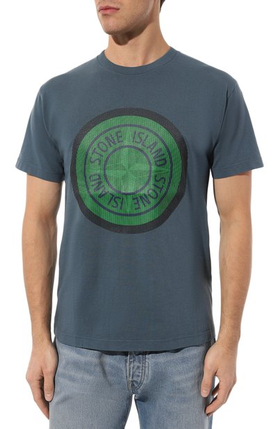 Хлопковая футболка STONE ISLAND, арт. 75152NS89, фото 3