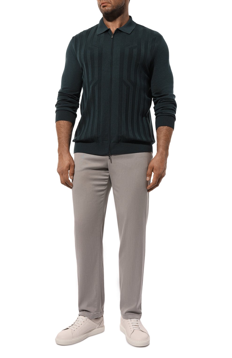 Кардиган из шерсти и шелка ZILLI, арт. KZPC01M0230VCRS00, фото 2