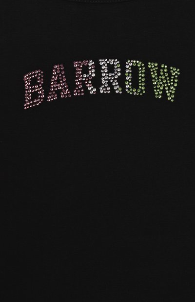 Хлопковое платье BARROW черного цвета по цене 9950 руб., арт. S5BKJGDR110, фото 3 Хлопковое платье BARROW, арт. S5BKJGDR110, фото 3