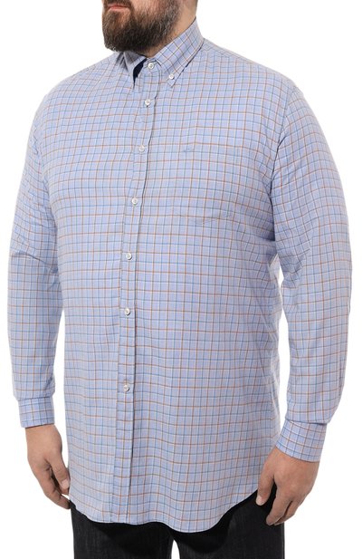 Хлопковая рубашка PAUL&SHARK, арт. 12313096/C00, фото 3