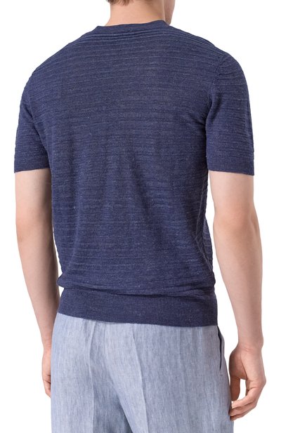 Джемпер изо льна и шелка CORNELIANI, арт. 25M565-2525114, фото 4