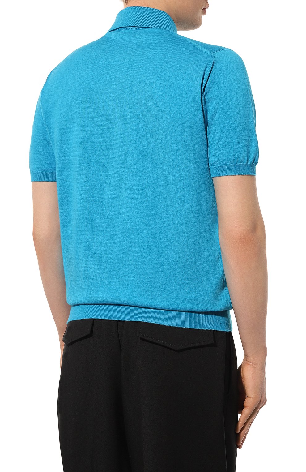Хлопковое поло KITON, арт. UMKXX33K2, фото 4