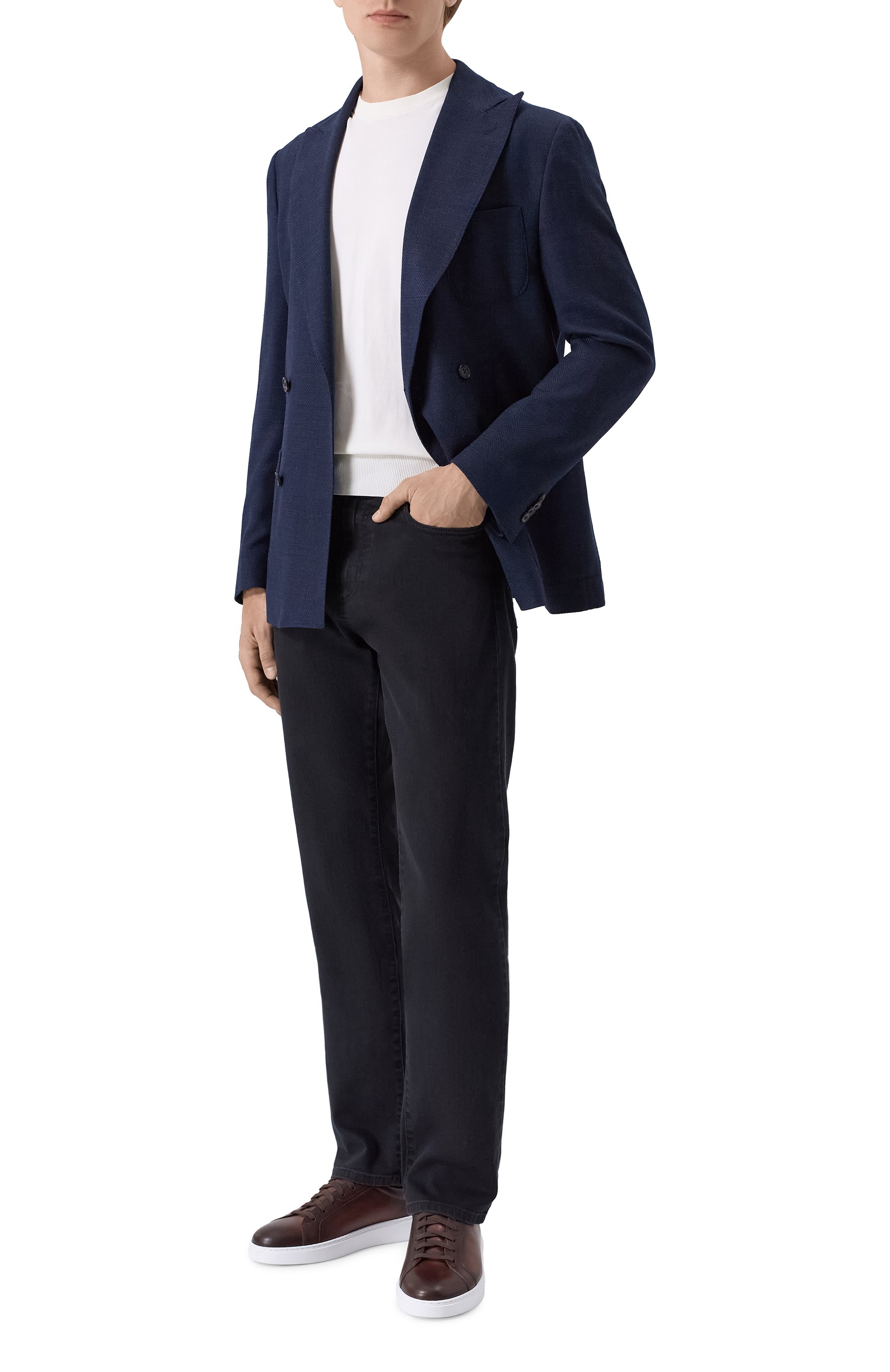 Шерстяной пиджак CORNELIANI, арт. 27X009/2716515, фото 3