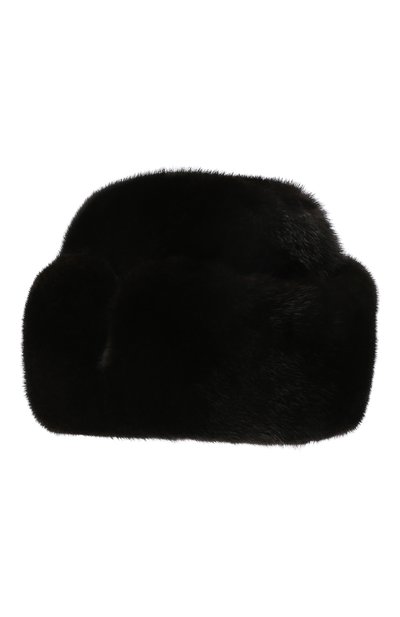 Пилотка из меха норки FURLAND черного цвета по цене 85800 руб., арт. 0010300110203300000, фото 2 Пилотка из меха норки FURLAND, арт. 0010300110203300000, фото 2