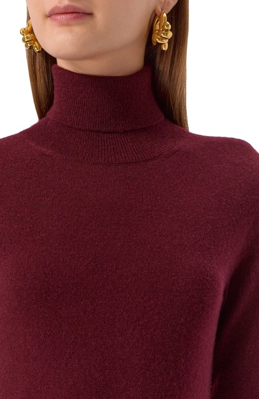 Платье из шерсти и кашемира Zeynep Arcay FW25DR04 Бордовый  FW25DR04 Фото 5