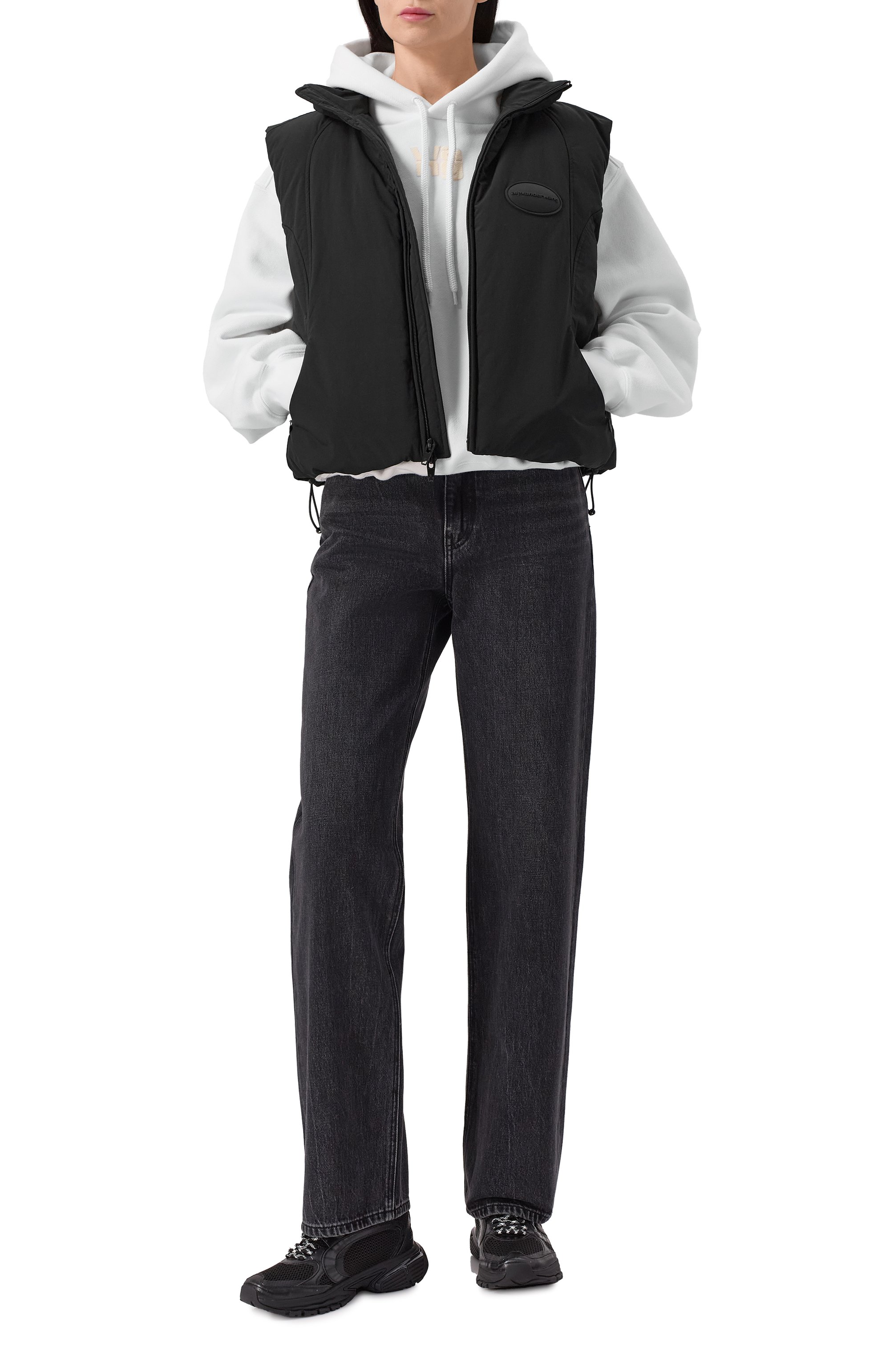 Пуховый жилет ALEXANDER WANG, арт. 1WC1252626, фото 2