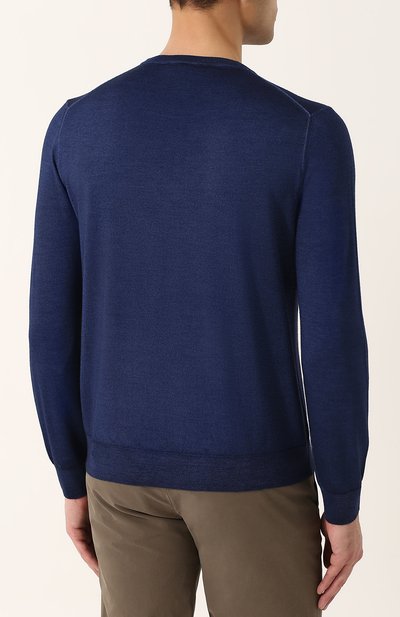 Джемпер из шерсти и шелка CANALI, арт. C0480/MK00514, фото 4