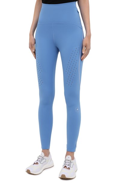 Легинсы ADIDAS BY STELLA MCCARTNEY голубого цвета по цене 12350 руб., арт. GL5303, фото 3 Легинсы ADIDAS BY STELLA MCCARTNEY, арт. GL5303, фото 3