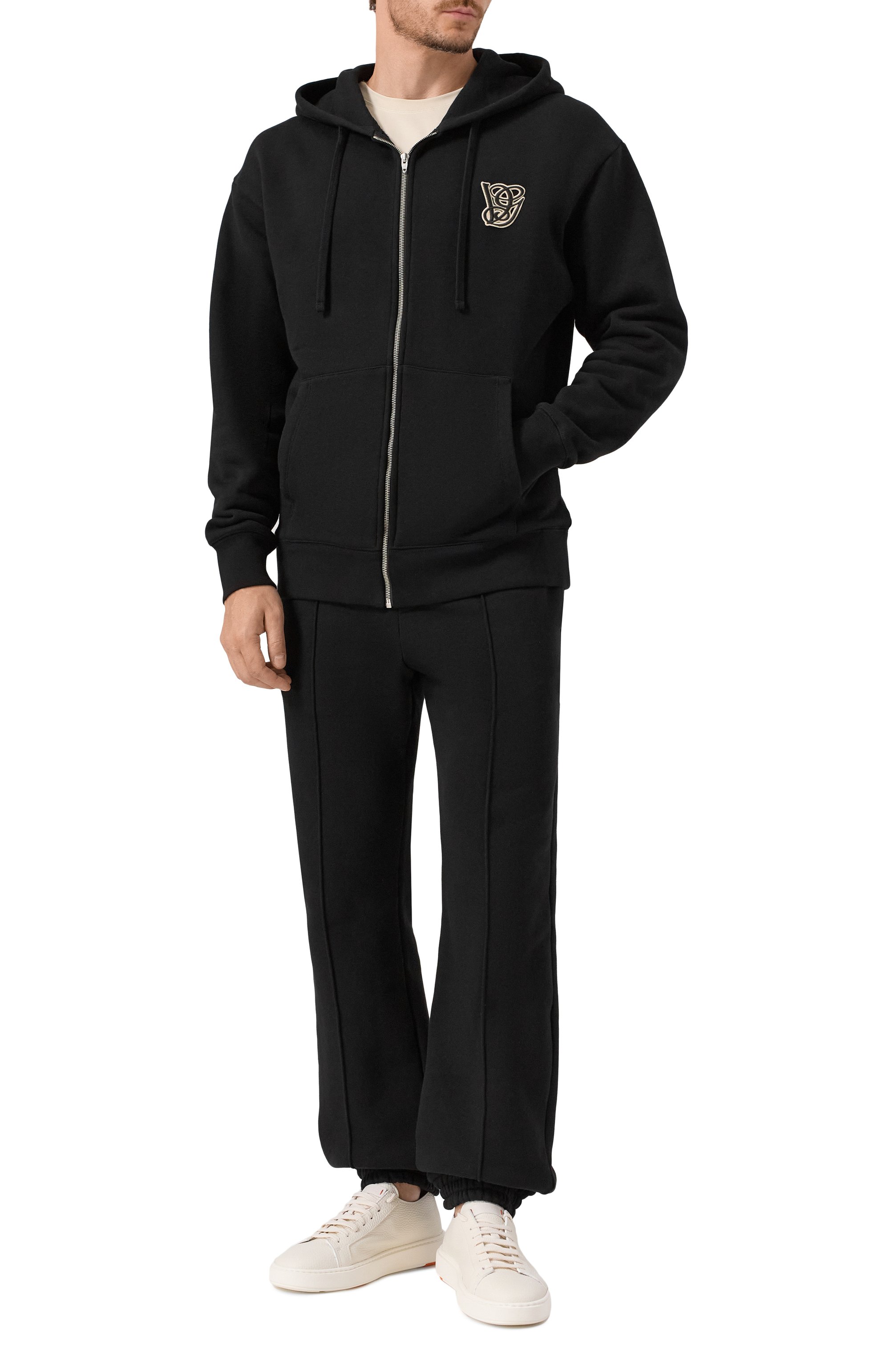 Хлопковая толстовка VALENTINO, арт. 7V3MF29P/B36, фото 2