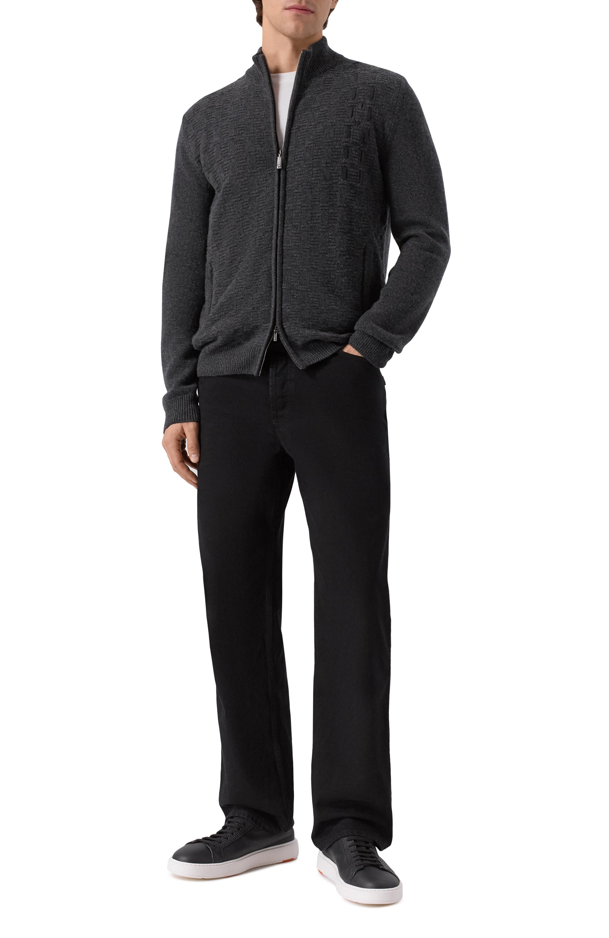 Кашемировый кардиган ZILLI, арт. KZMC01M0350VLST00, фото 2