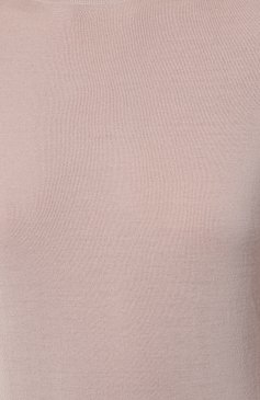 Женский шерстяной пуловер COLOMBO бежевого цвета, арт. MA03913/2-80APL | Фото 5 (Материал внешний: Шерсть; Рукава: Длинные; Длина (для топов): Стандартные; Материал сплава: Проставлено; Женское Кросс-КТ: Пуловер-одежда; Драгоценные камни: Проставлено; Стили: Кэжуэл)