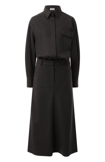Женское шерстяное платье BRUNELLO CUCINELLI, арт. MG912A5271