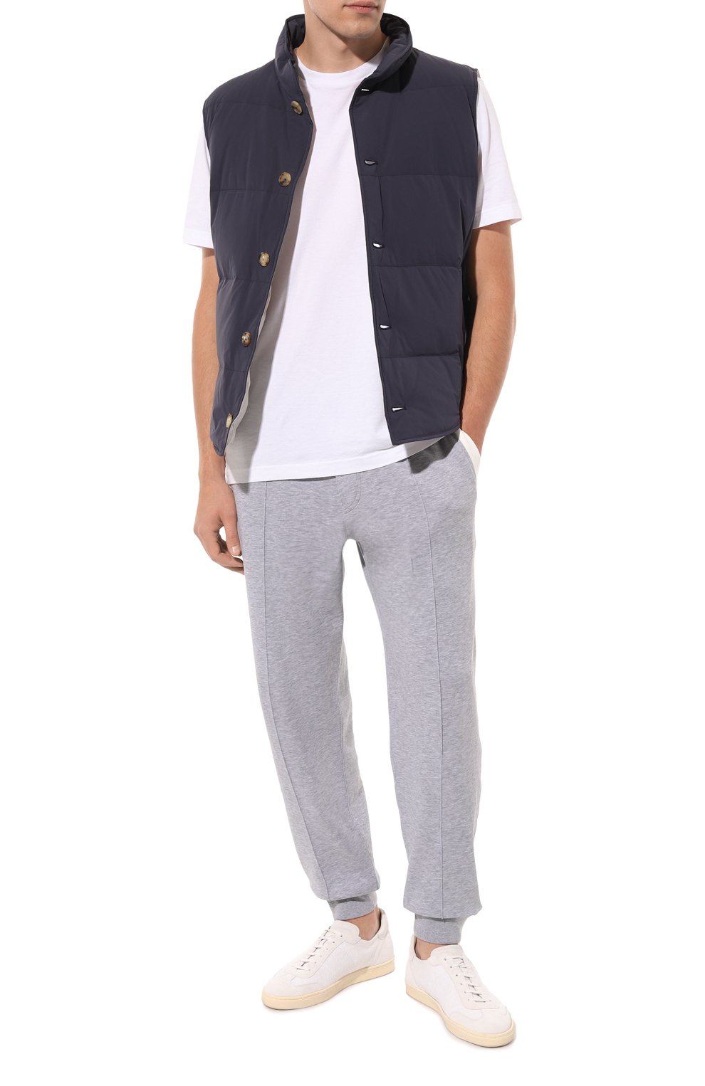 Пуховый жилет BRUNELLO CUCINELLI, арт. MM4031852, фото 2