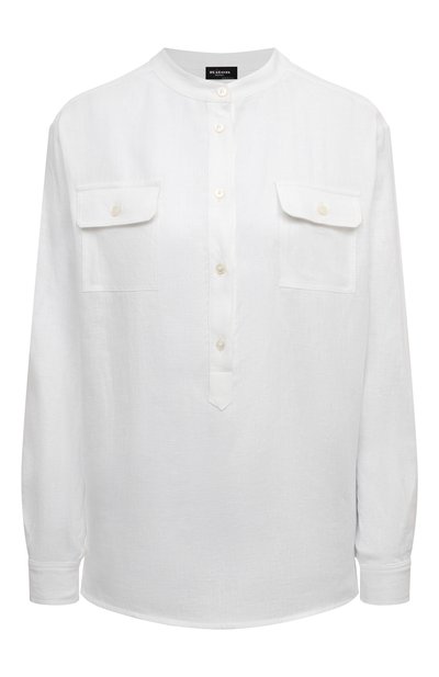 Женская льняная рубашка KITON, арт. D55448H08838