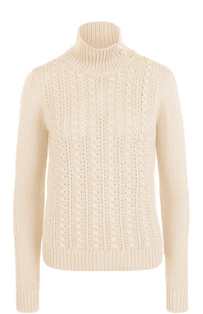 Женский кашемировый свитер фактурной вязки LORO PIANA, арт. FAG3600