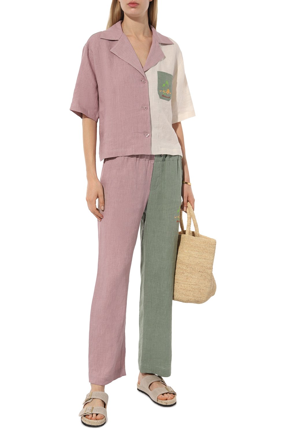 Льняная рубашка MANEBI, арт. A71UM, фото 2