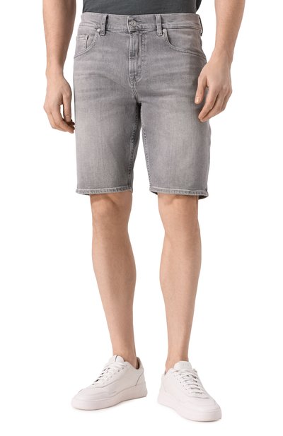 Джинсовые шорты 7 FOR ALL MANKIND, арт. 7T106R38, фото 3